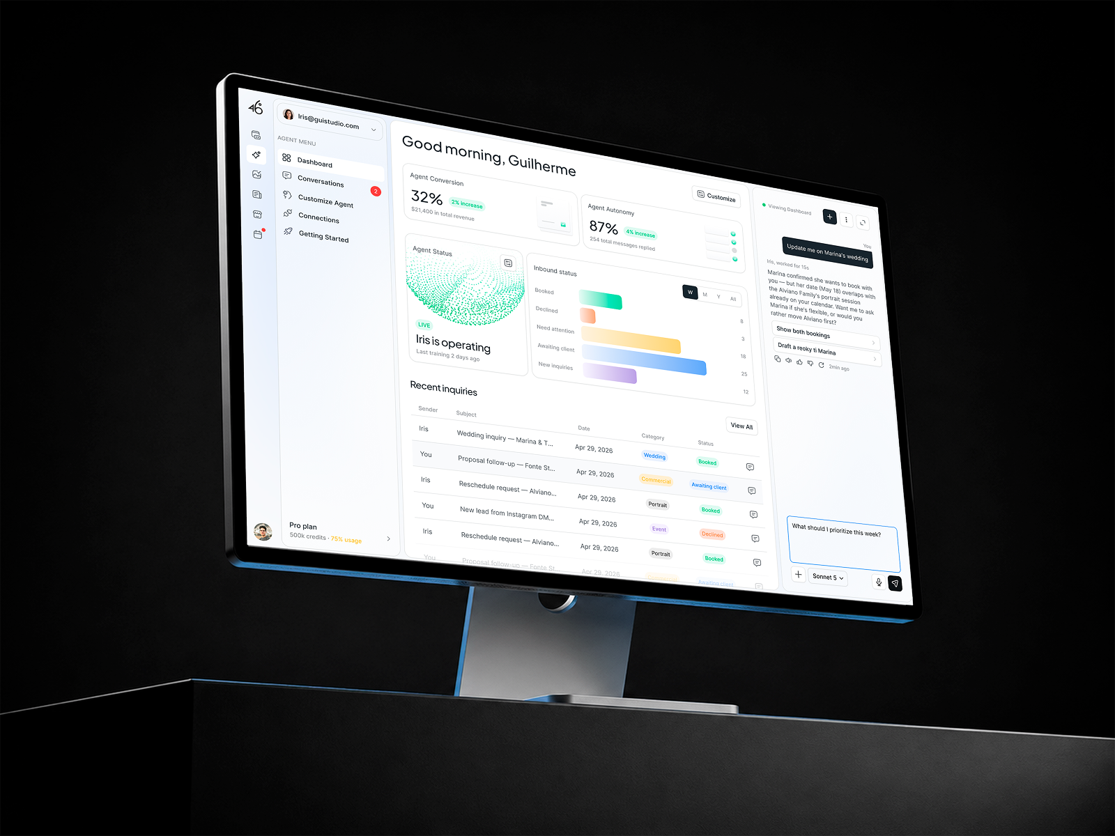 Aperture AI agent dashboard cover